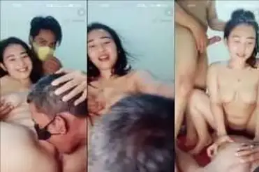 Live Imelda Threesome Dua Pria Tampan Brutal
